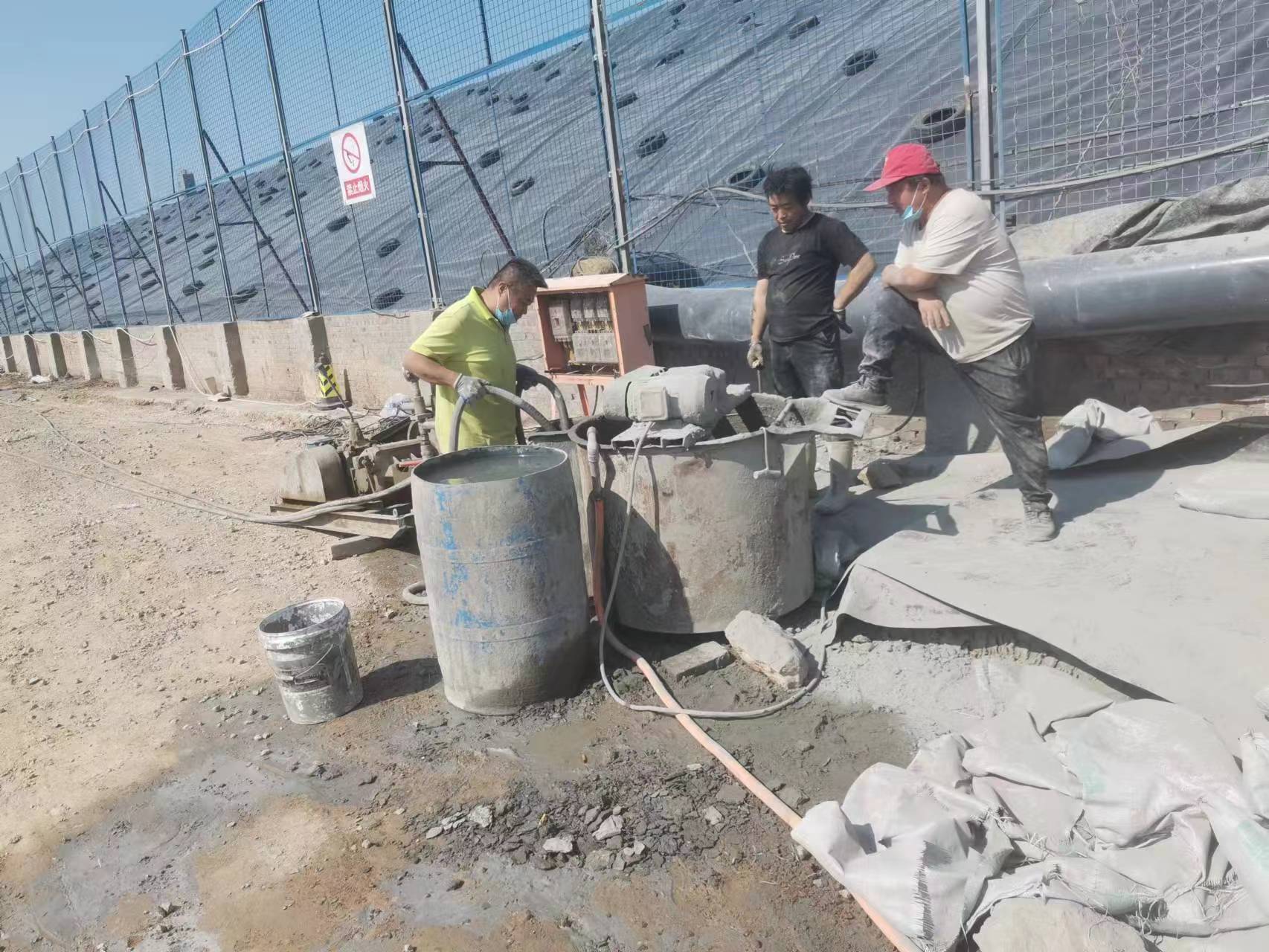 竹根滩镇袖阀管注浆