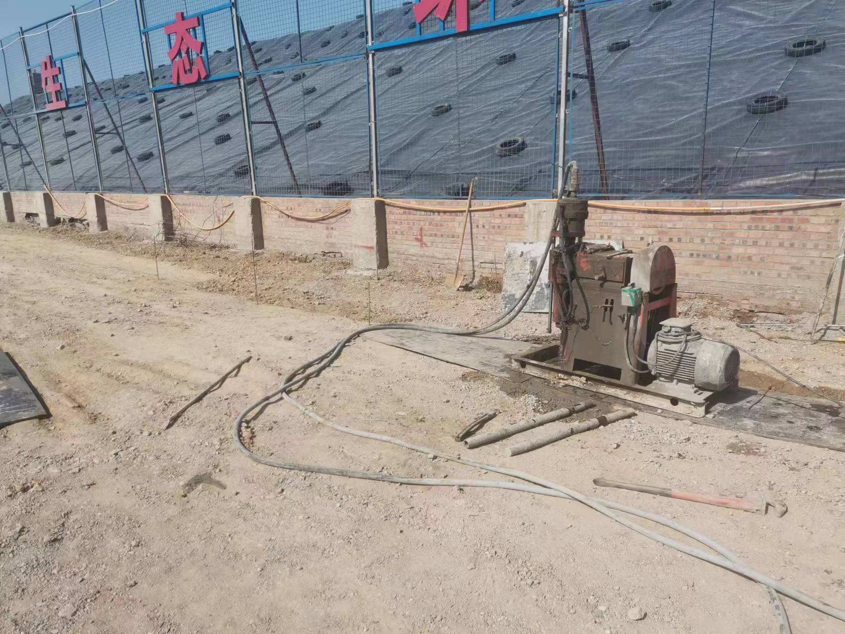 竹根滩镇双液注浆