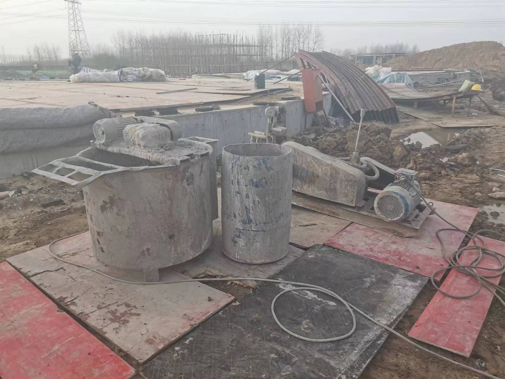 竹根滩镇回填土注浆